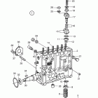 TAMD165A-A Fuel injection pump, components