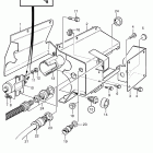 TAMD165A-A Protecting cover and relay for starter motor. classifiab...