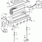 TAMD165A-A Inlet manifold and aftercooler. snxxxxxxxxxx / 19706-