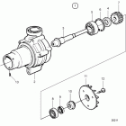 TAMD165A-A Water pump, components