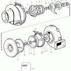 TAMD165A-A Turbocharger, components