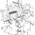 TAMD165A-A Fuel injection pump, fuel filter and shut-off valve. sta...