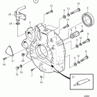 TAMD165C-A Flywheel housing: a