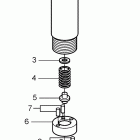 TAMD165C-A Fuel injector, components
