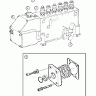 TAMD165C-A Fuel injection pump, components: aux