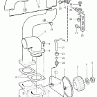 TAMD165P-A Sea water pump with rubber impeller