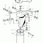 TD100CHC Oil filter and installation components