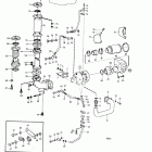 TD100CRC Induction and exhaust manifold: b