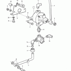 TD100CRC Oil bilge pump with installation components: b