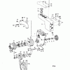 TD100CRC Thermostat and water pump with installation components