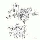 TD120ARC Timing gear casing and timing gear: b