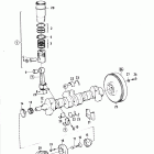 TD120BRC Crankshaft and related parts: b