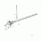 TD121CRC Camshaft: b