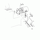 THAMD70C Oil filter and installation components