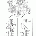 TMD22-B Engine suspension for reverse gear