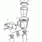 TMD22-B Sea water filter for engine with sx drive