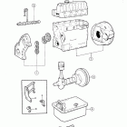 TMD30A Engine with installation components