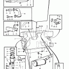 TMD40A Cooling system, induction and exhaust manifold: b