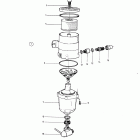 TMD40A Топливный фильтр