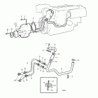 TMD40B Connecting components reverse gear ms3b, ms3c