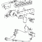 TMD41D Induction and exhaust manifold: a
