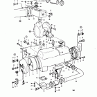 TMD70C Tube heat exchanger and thermostat with installation com...