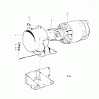 TMD70C Alternator and installation components 24v60a, 32v60a: b