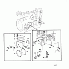 TMD100A Starter casing and installation components