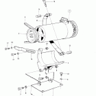 TMD100A-CC Alternator and installation components 24v 38a