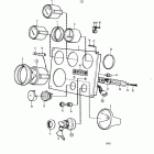 TMD100C Main instrument panel       standard: 849935