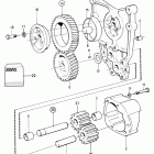 TMD102A Oil pump, components: 1545119