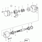 TMD102A Sea water pump, components