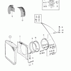 TMD102A Fan, fan and belt guard, for engine with radiator coolin...