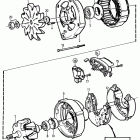 TMD102A Alternator 28v 60a, components