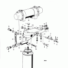 TMD120A Oil filter and installation components