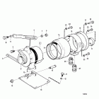 TMD120A Alternator and installation components 14v 38a, 28v 25a:...