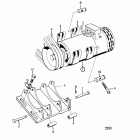 TMD120A Alternator and installation components 24v 62a