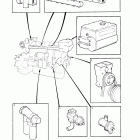 TMD120B Cooling system, induction and exhaust manifold