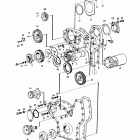TMD120B Timing gear casing and timing gears