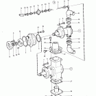 TMD120B Bilge pump and installation components