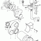 TMD121C Crankhouse ventilation, air filter and emergency stop