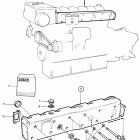 TMD121C Induction and exhaust manifold