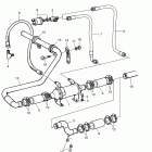 TMD121C Oil cooler for twin disc mg5111a, mg5111sc, mg5114sc mg5...