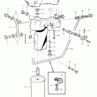 TMD122A Oil filter housing with shift valve. not radiator cooled...