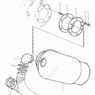 TMD122A Wet exhaust elbow 6'' (150 mm)