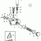 TMD122A Fuel feed pump, components: 1699140