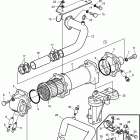 TMD122A Oil cooler for engines with radiator