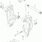 DF150/DF175 T, Z, ST,TG,ZG, Clamp bracket (df150st e03)