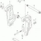 DF150/DF175 T, Z, ST,TG,ZG, Clamp bracket (df150tg e03)