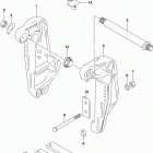 DF150/DF175 T, Z, ST,TG,ZG, Clamp bracket (df150z e03)